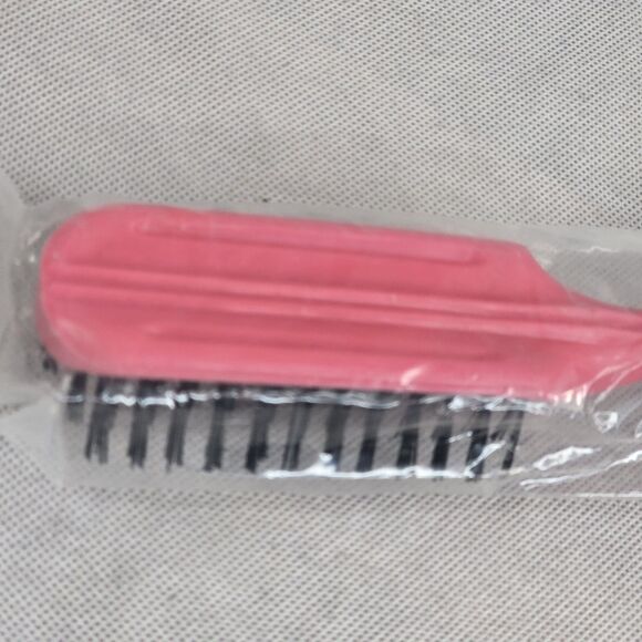 Vintage Tiara #500N Pink Hair Brush 8" Beauty Shop 5 Row Hairdresser Stylist - Picture 6 of 6